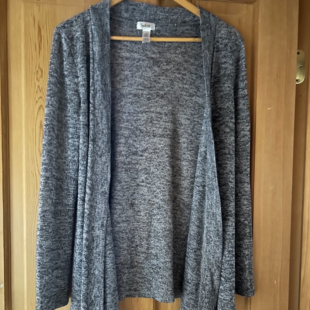 Women's Draped Sweater, lightweight